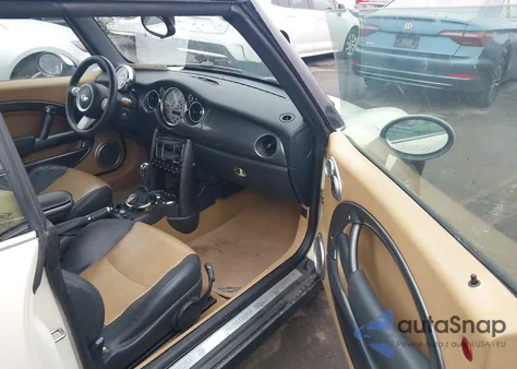 2007 Mini Cooper из США, поврежденный, VIN WMWRF33547TG16758